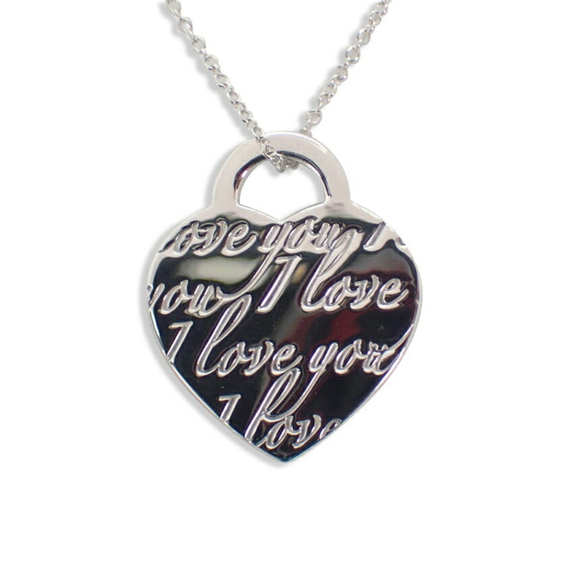 Tiffany i love on sale you heart necklace