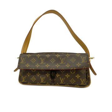 LOUIS VUITTON Shoulder Bag Monogram Vivacite MM M51164 Brown Ladies