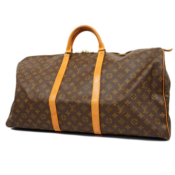 LOUIS VUITTONAuth  Monogram Keepol 60 M41422 Men,Women,Unisex Boston Bag