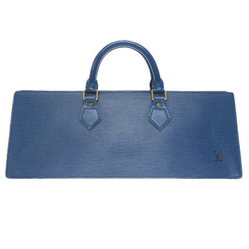 Louis Vuitton Episac Triangle Blue M52095 Handbag Bag 0165 LOUIS VUITTON