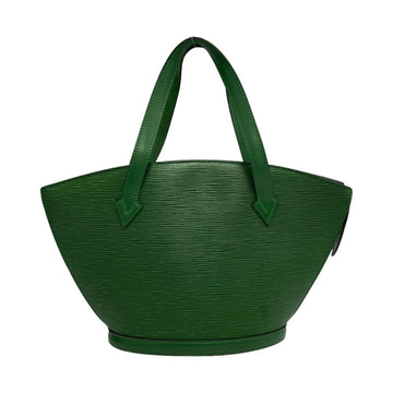 LOUIS VUITTON Vintage Saint-Jacques Epi Leather Handbag Mini Tote Bag Borneo Green