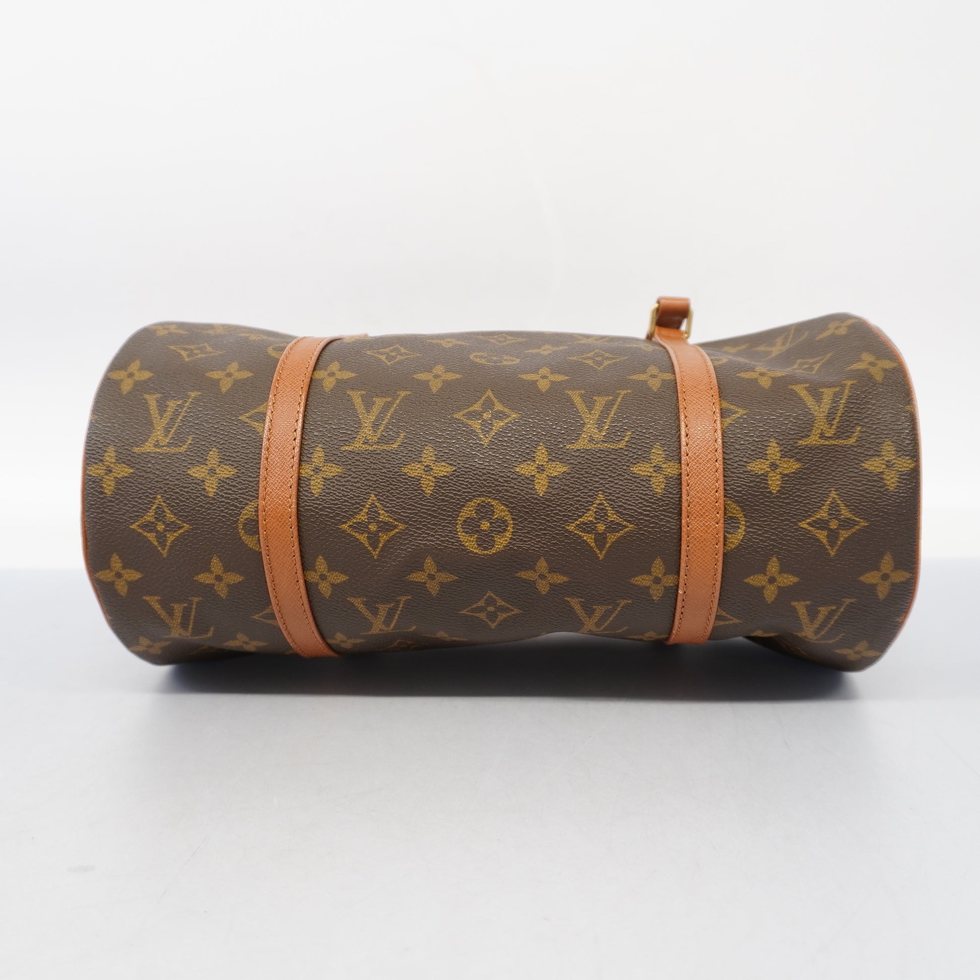 Authenticated Used Louis Vuitton Bag Monogram Papillon Brown x Canvas  Handbag with Pouch Women's M51385