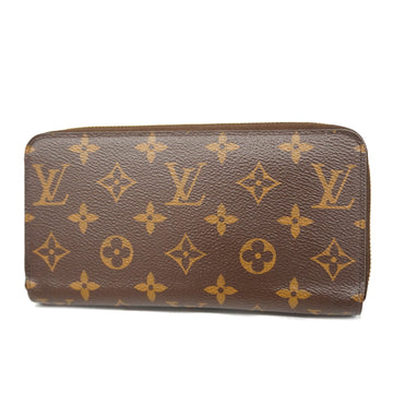 LOUIS VUITTONAuth  Monogram Zippy Wallet M41894 Women's Long Wallet