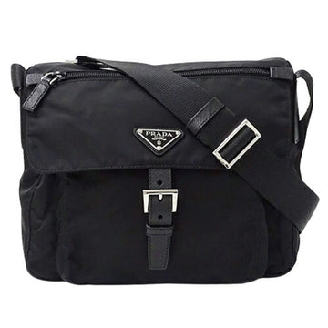 PRADA Bag Women's Men's Brand Shoulder Nylon Black 1BD994 Compact Crossbody