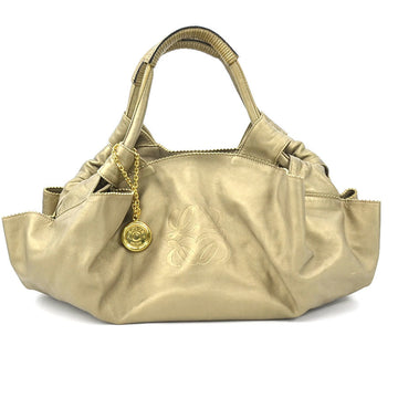 LOEWE Handbag Nappa Aire Leather Gold Women's