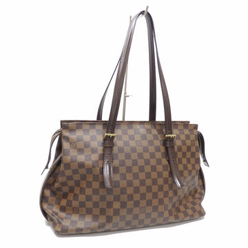 Louis Vuitton Shoulder Bag Damier Chelsea Ladies N51119 Ebene Tote