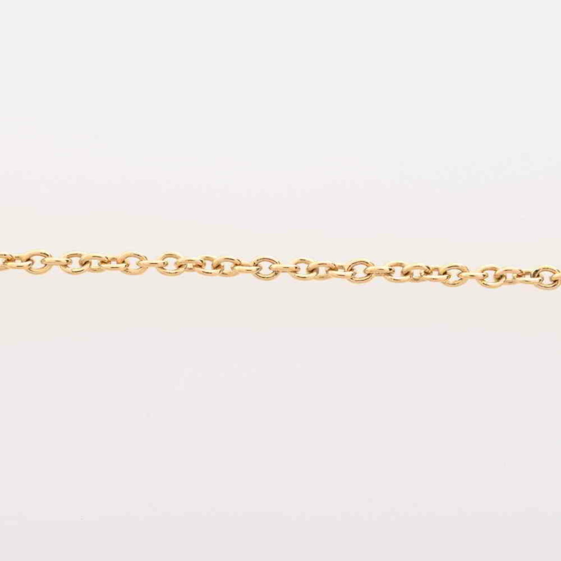 Louis Vuitton Brasserie LV Edge Chain Bracelet Bangle Gold Metal