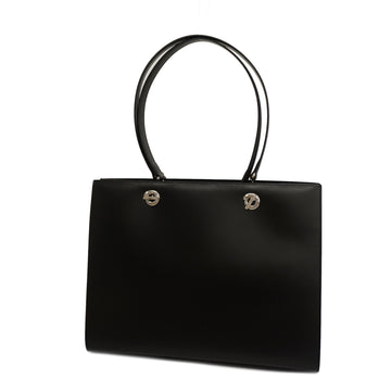 CARTIERAuth  Panthere Women's Leather Handbag,Tote Bag Black