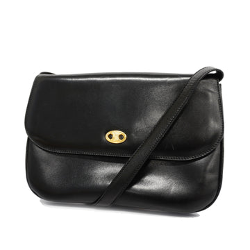 CARTIERAuth  Shoulder Bag Women's Leather Black