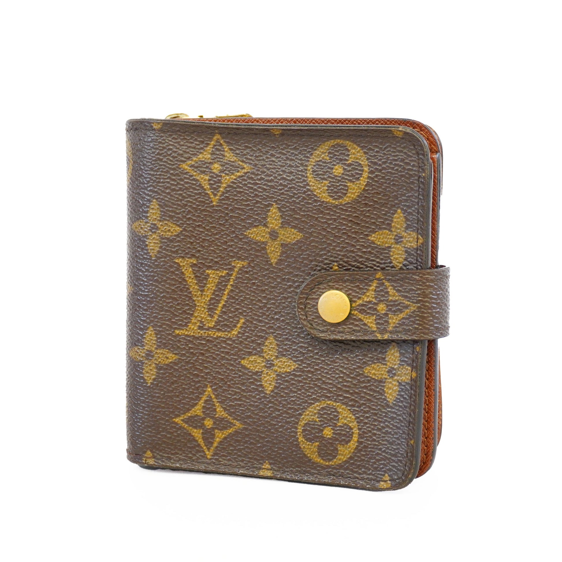 Louis Vuitton Monogram Compact Zip Wallet