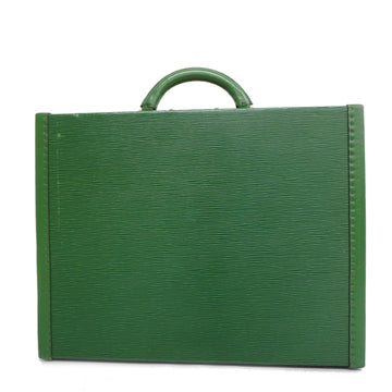 LOUIS VUITTONAuth  Epi Trunk Case President 45 Men,Women,Unisex Bag Borneo Green