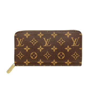 LOUIS VUITTON Zippy Fuchsia Long Wallet M41895 Women's Men's Leather