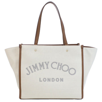 JIMMY CHOO VARENNE TOTE Tote Bag White Ladies