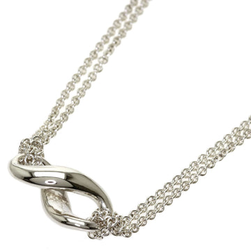 TIFFANY Figure Eight Necklace Silver Ladies &Co.