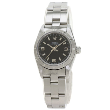 ROLEX 76030 Oyster Perpetual Watch Stainless Steel/SS Ladies