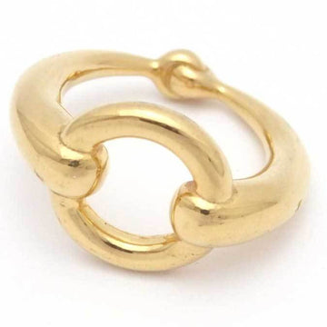 HERMES scarf ring metal gold ladies