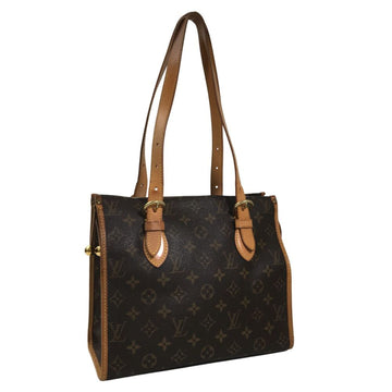 LOUIS VUITTON Shoulder Bag Popincourt M40007 Monogram Canvas Brown Women's