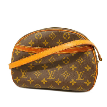 LOUIS VUITTON Shoulder Bag Monogram Blois M51221 Brown Ladies