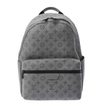 LOUIS VUITTON Monogram Discovery Backpack PM Gray M46557 Men's Calf Rucksack/Daypack