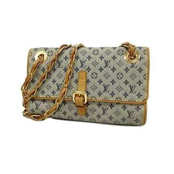 LOUIS VUITTON Shoulder Bag Monogram Mini Camille M92002 Blue Ladies