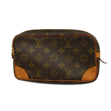 LOUIS VUITTONAuth  Monogram Marly Dragonne PM M51827 Women's Clutch Bag