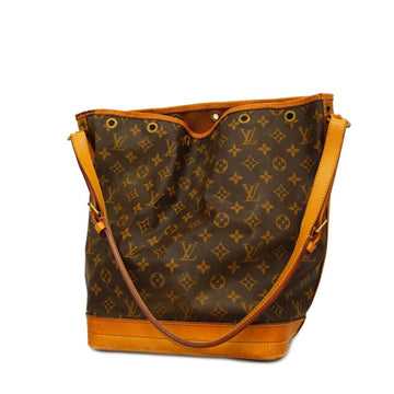 LOUIS VUITTON Shoulder Bag Monogram Noe M42224 Brown Ladies