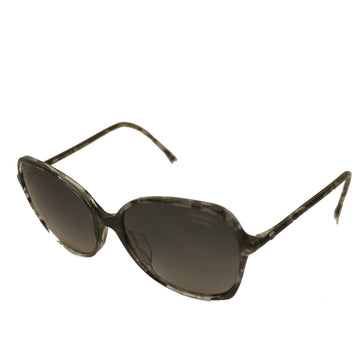 CHANELAuth  Women's Sunglasses Black Sunglasses 5344-A silver hardware