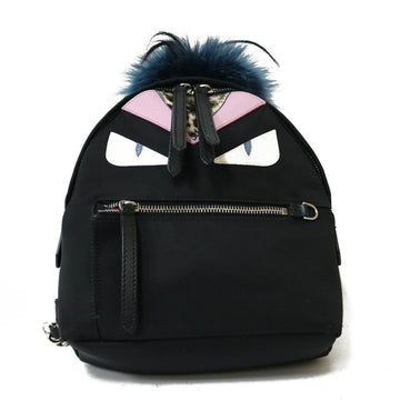 Fendi Backpack Daypack Monster Bugs Black Pink Blue Ladies