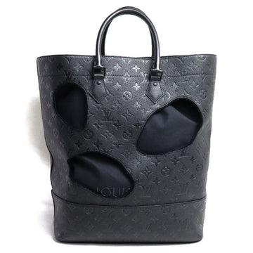 LOUIS VUITTON with Halls MM Tote Bag Empreinte Black M58661 AR0281 Unisex