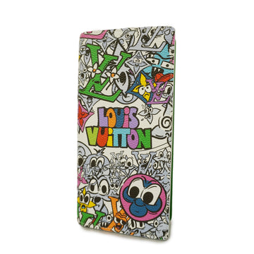 LOUIS VUITTONAuth  Monogram Comic Portefeuille Brother NM M82011 Long Wallet