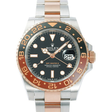 ROLEX GMT Master II 126711CHNR Black/Dot Dial Watch Men's