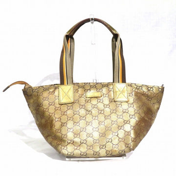 GUCCI GG canvas lunch tote 131228 bag handbag ladies