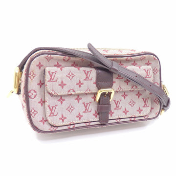 Louis Vuitton Shoulder Bag Monogram Mini Juliet MM Women's M92219 Cherry Cerise