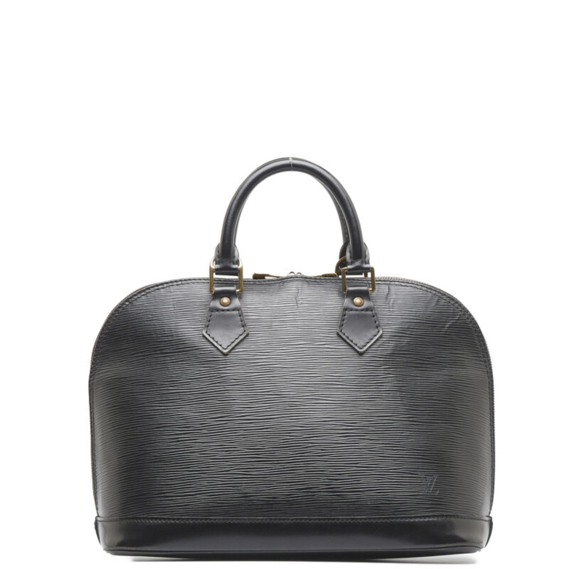 Louis Vuitton Handbag Epi Alma Leather Black Gold Ladies M52142 Auction