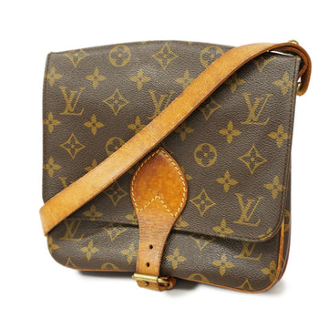 LOUIS VUITTON Shoulder Bag Monogram Cartesiere M51253 Brown Ladies