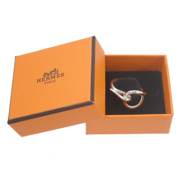 HERMES Scarf ring silver special box