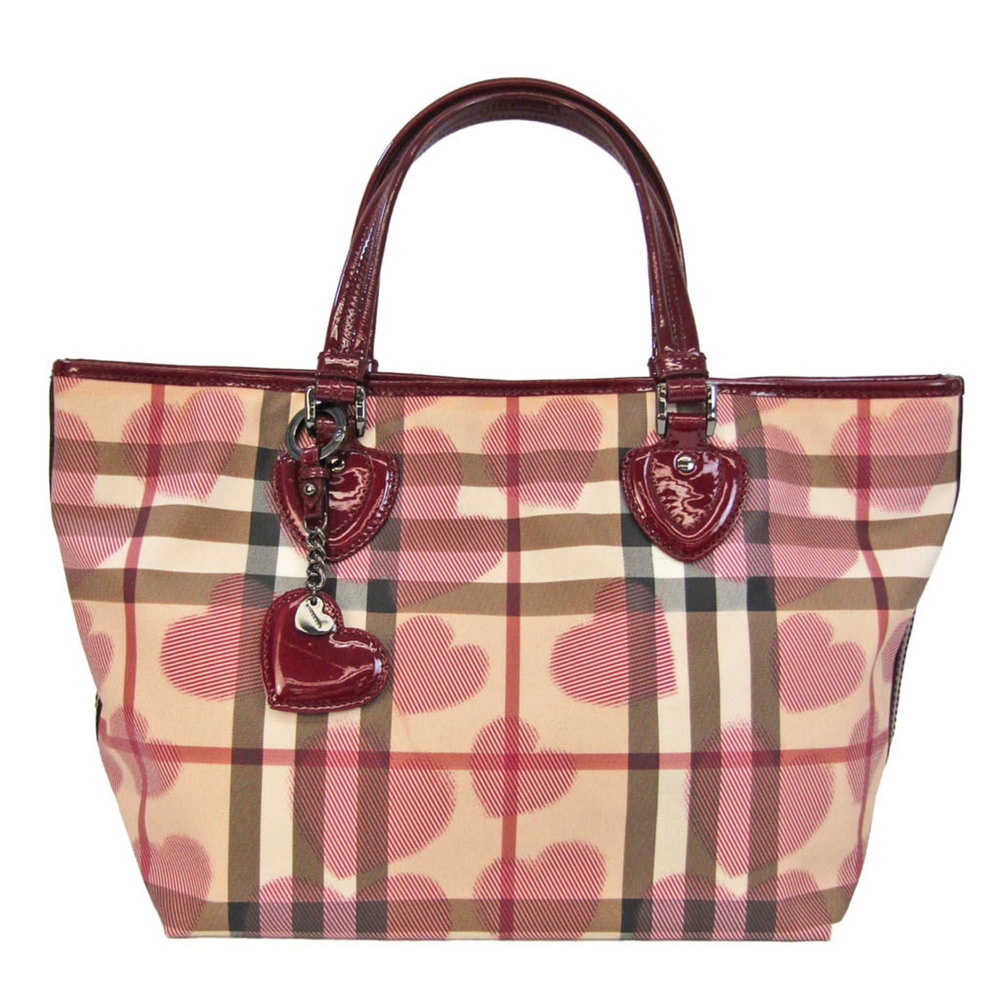 Burberry tote shop bag bordeaux