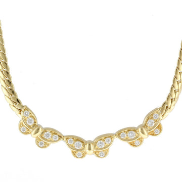 Van Cleef & Arpels Necklace 18K K18 Gold Diamond Women's