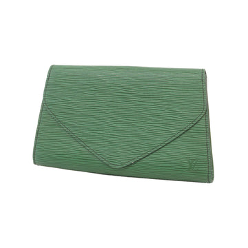 Louis Vuitton Clutch Bag Epi Art Deco M52644 Borneo Green