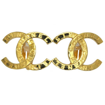 Chanel Earrings Gold Coco Mark Design GP B20 A CHANEL Ladies Clip Type