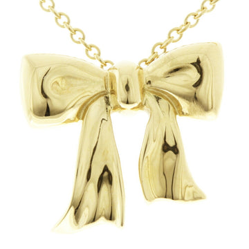 TIFFANY necklace 18-karat gold K18 yellow Lady's &Co.
