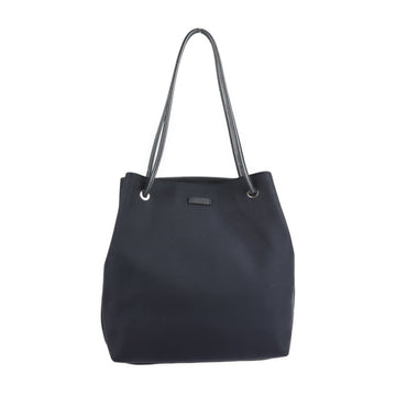 GUCCI tote bag 257275 canvas leather navy