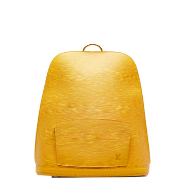 LOUIS VUITTON Epi Cobran Rucksack Backpack M52299 Tassili Yellow Leather Women's