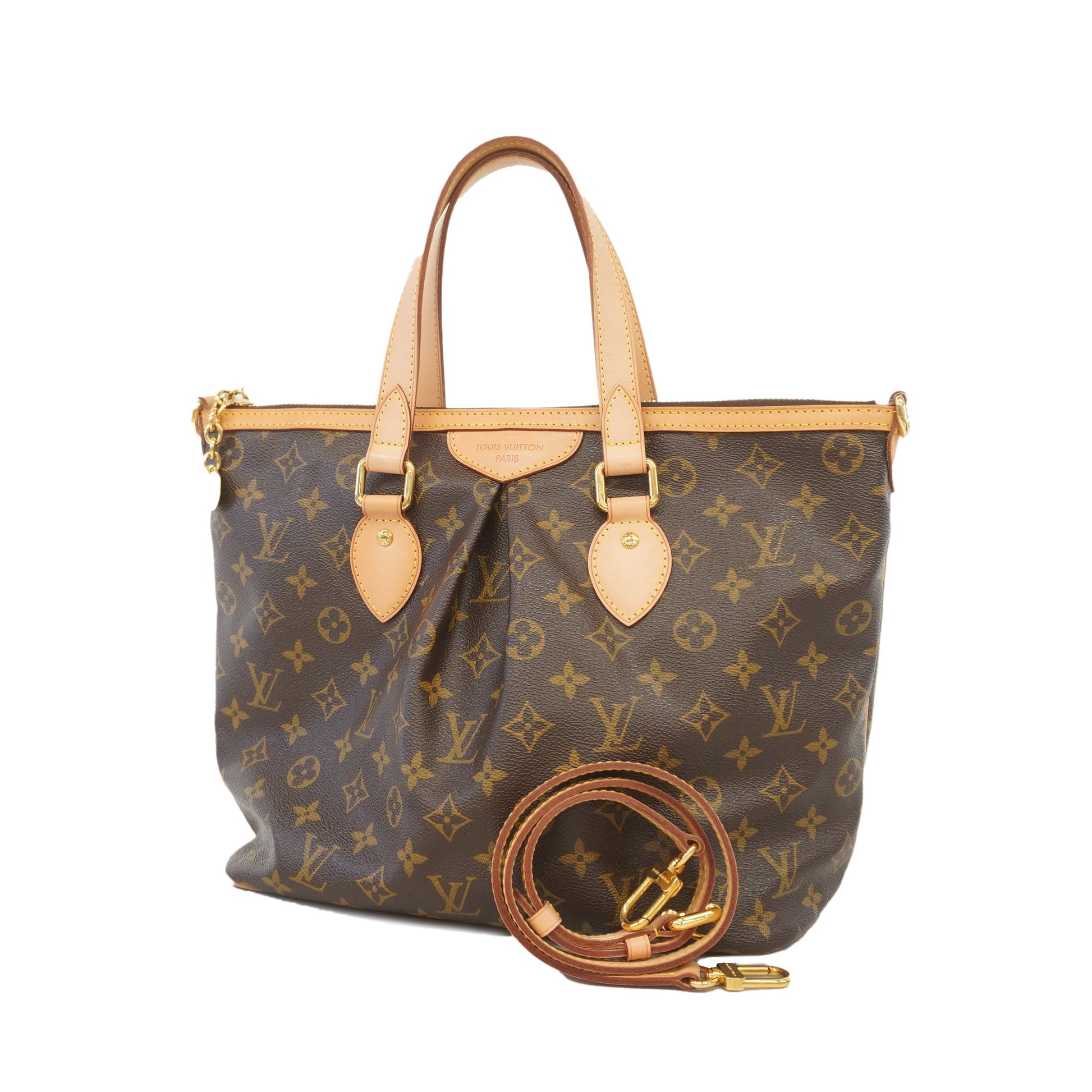 Palermo leather handbag Louis Vuitton Multicolour in Leather