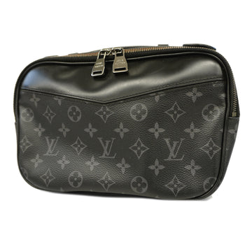 LOUIS VUITTONAuth  Monogram Eclipse Bum Bag M42906 Men's Fanny Pack,Sling Bag