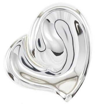 TIFFANY&Co. Elsa Peretti Belt Full Heart Buckle Silver 925 Made in Italy Women's
