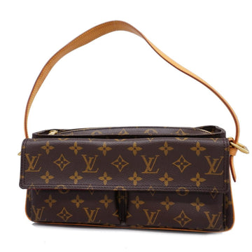 LOUIS VUITTON Shoulder Bag Monogram Vivacite MM M51164 Brown Ladies