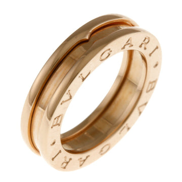 BVLGARI B Zero One Ring No. 9 18K K18 Pink Gold Women's