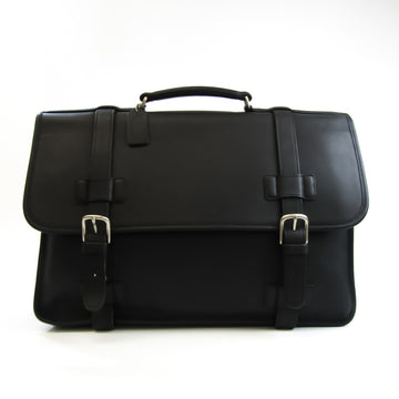 COACH OLD  Business Bag Unisex Leather Briefcase Black