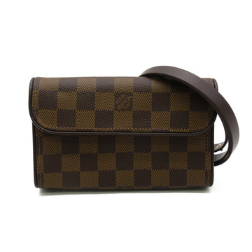 LOUIS VUITTON Pochette Florentine Brown Damier PVC coated canvas N51856